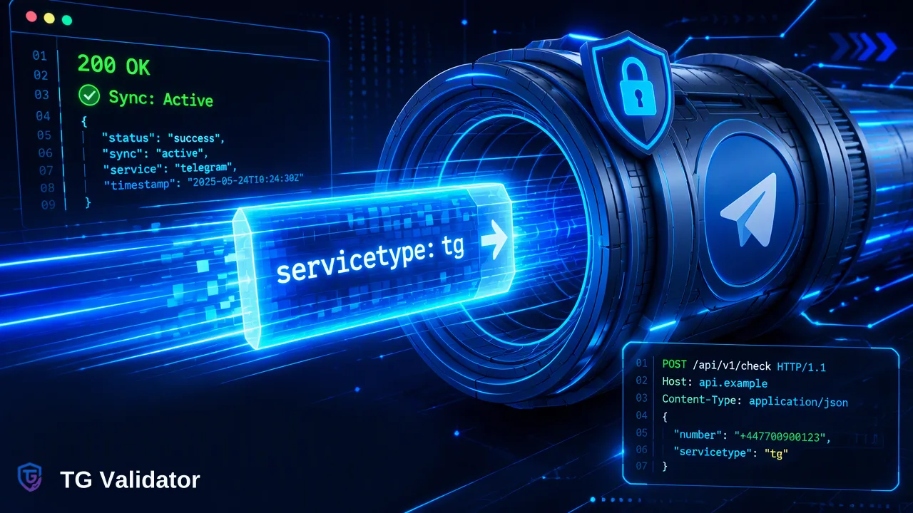 TG Validator workflow illustration for Data Privacy and Compliance in Global Phone Verification Workflows